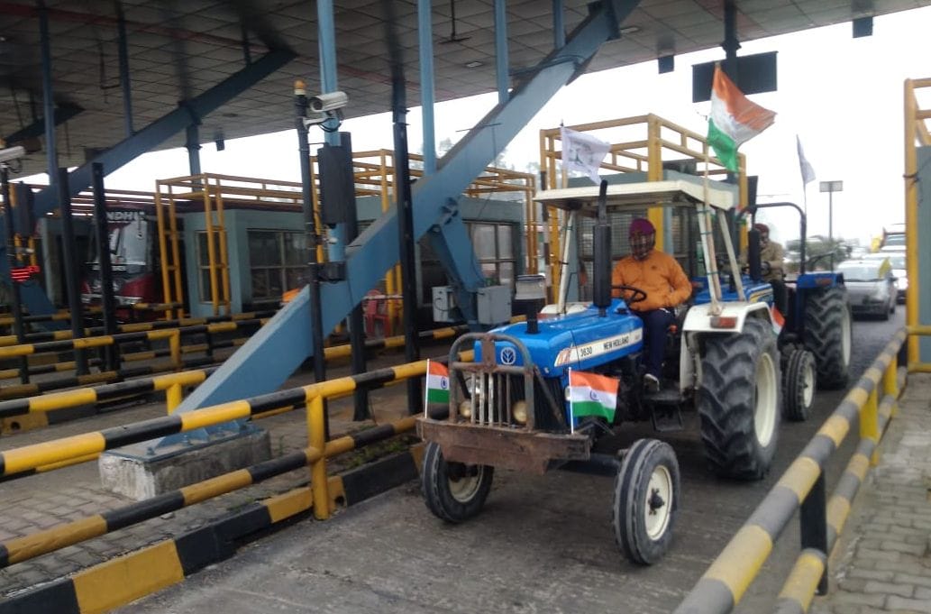 farmer goes to delhi for tractor rally