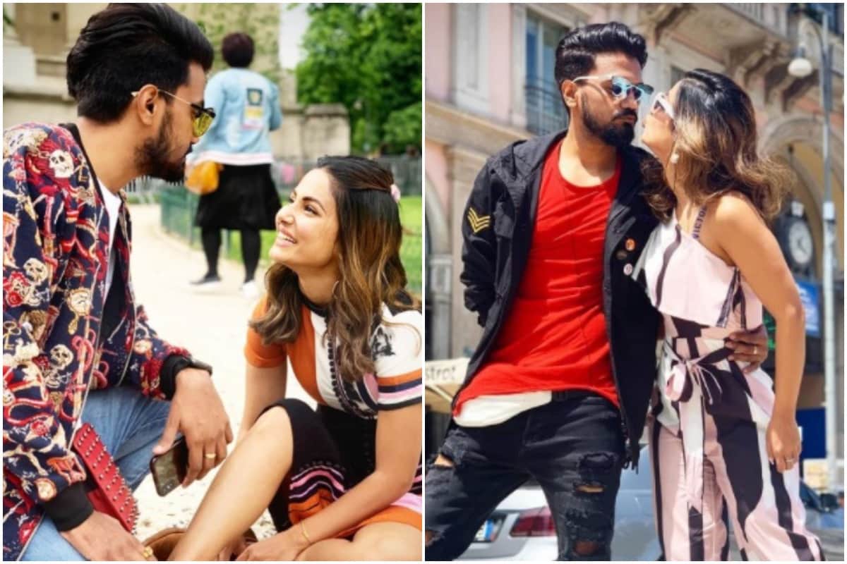 Hina Khan bf Rocky Jaiswal wrote romantic shayari for her shares  beautifu