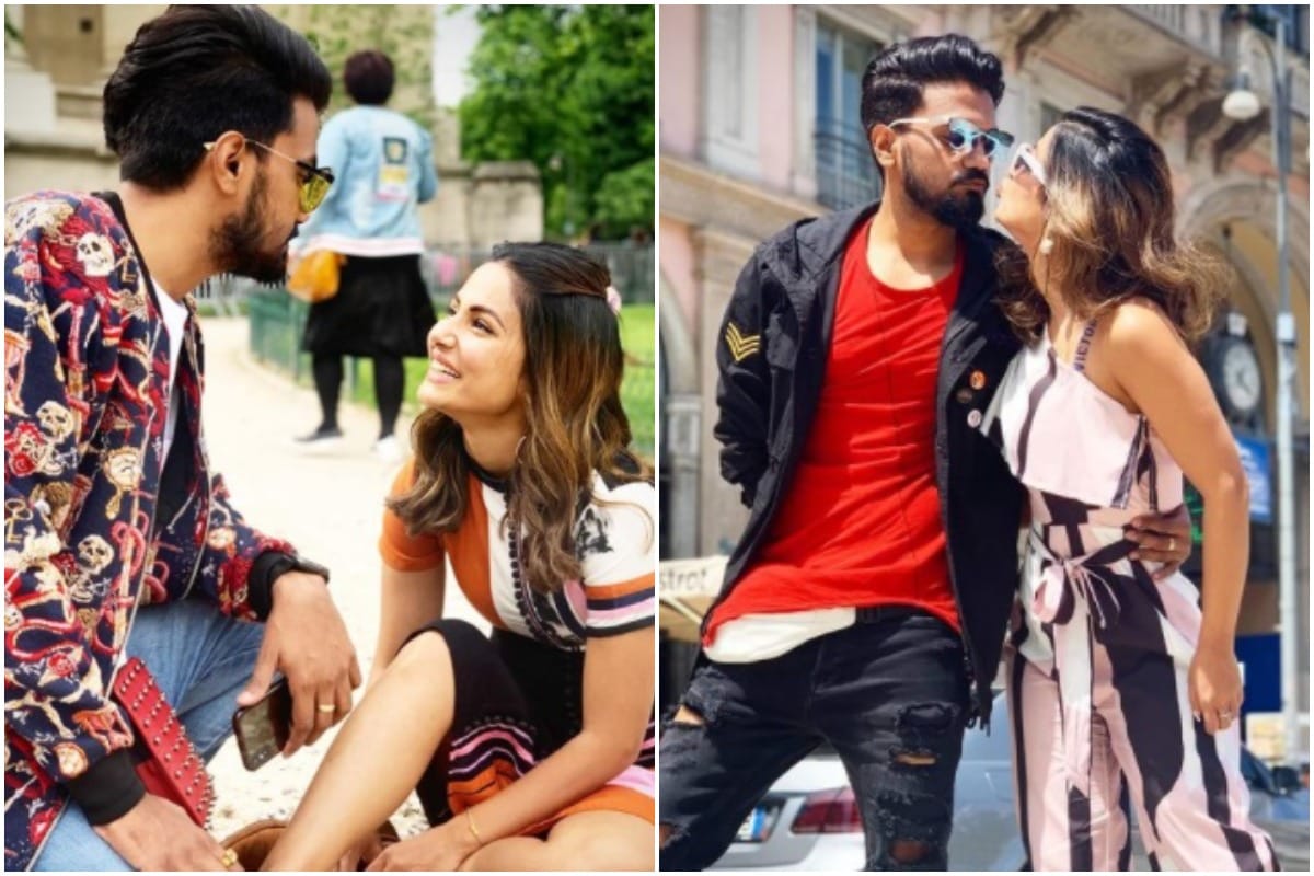 Hina Khan bf Rocky Jaiswal wrote romantic shayari for her shares  beautifu