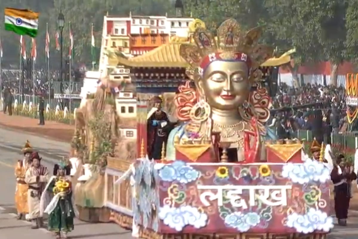 लद्दाख की झांकी (फाइल फोटो)