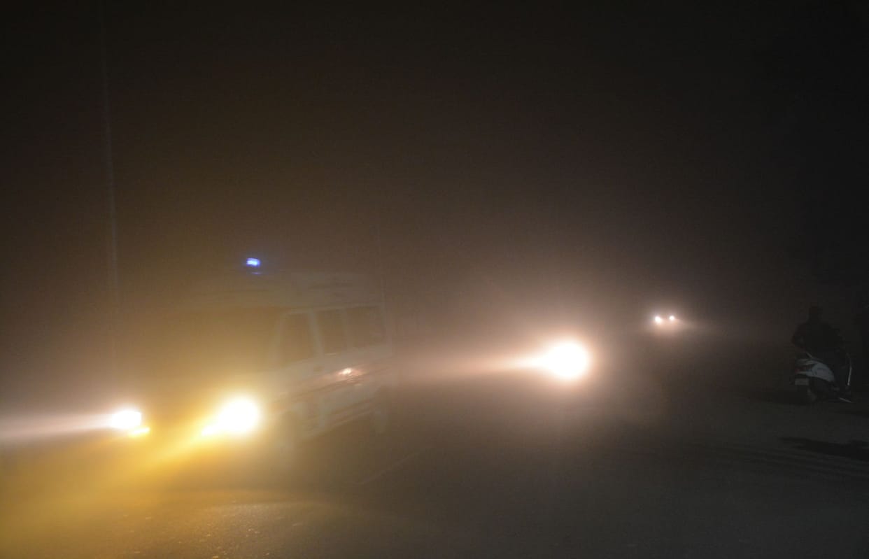 fog and cold wave countinue till 29 january