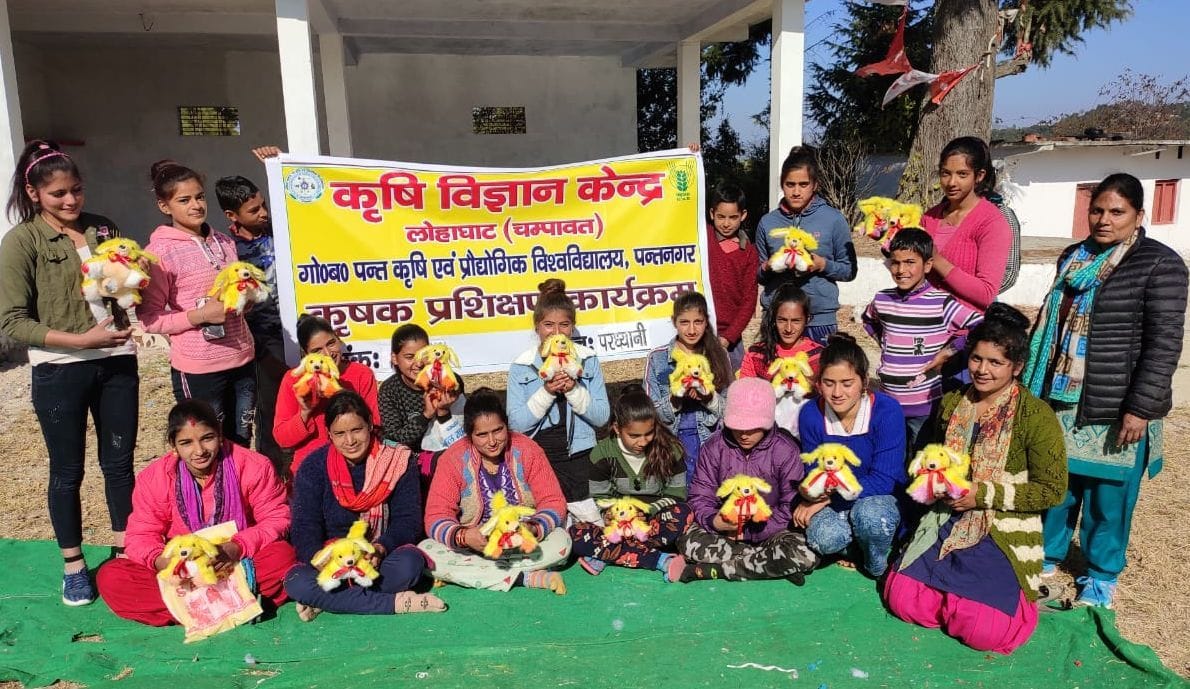 Women are learning the basics of making toys