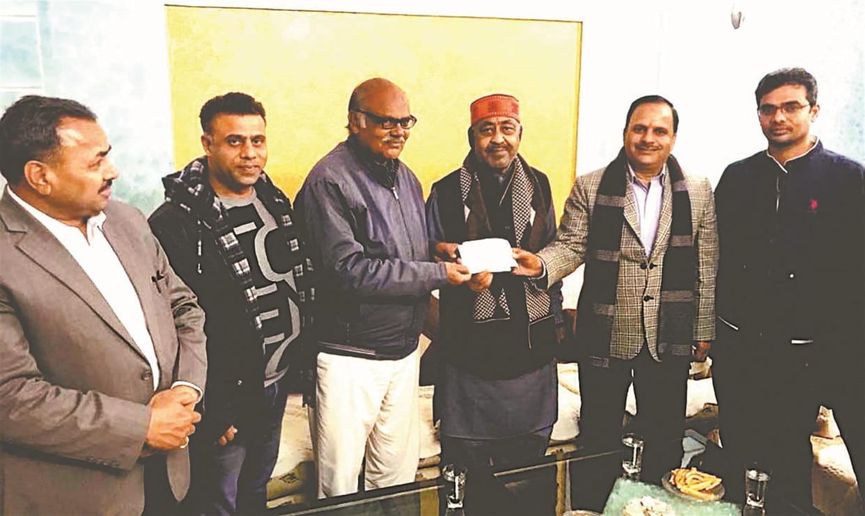 Collection of nearly three crores