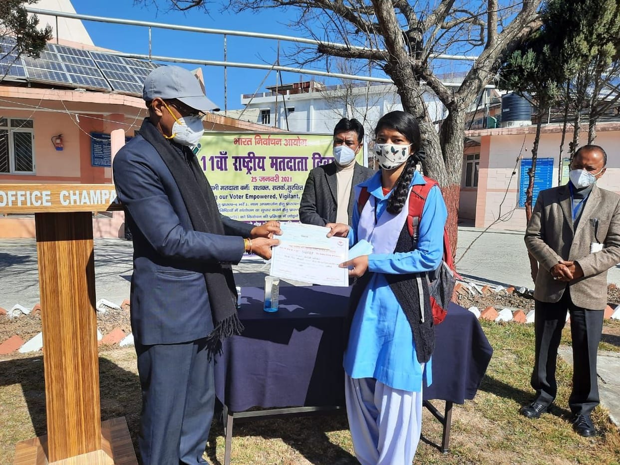 Oath administered to voters on voter awareness day