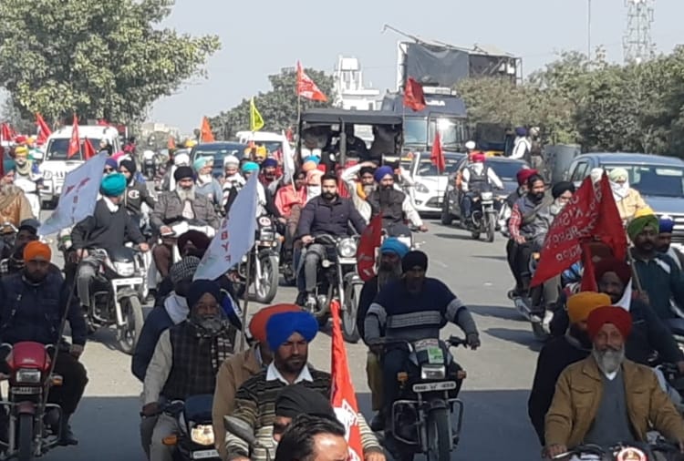 Tractor march in Punjab, Haryana in support of farmer movement
