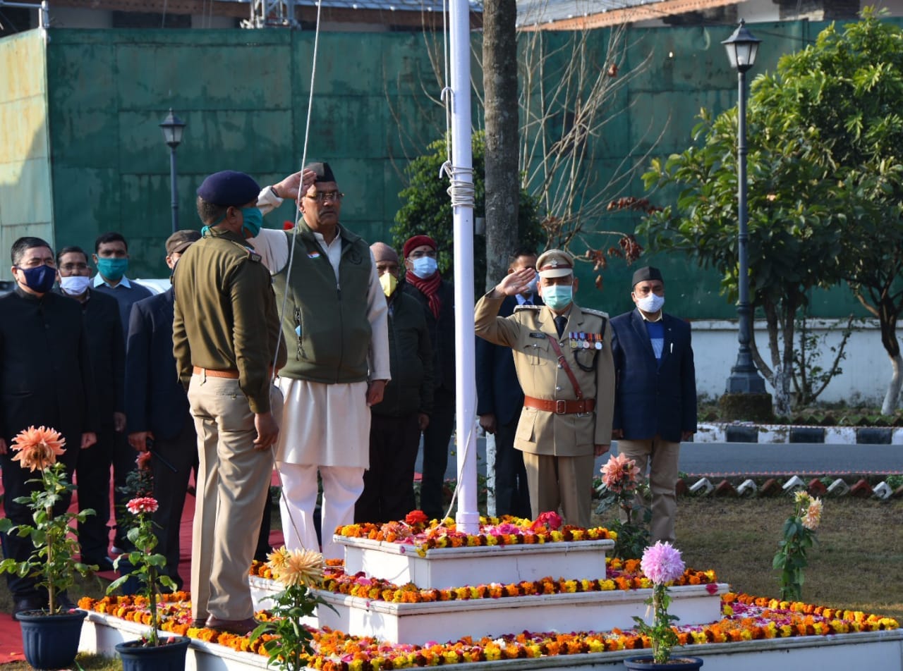 Republic Day 2021 in Uttarakhand : watch photos of republic day from all over state