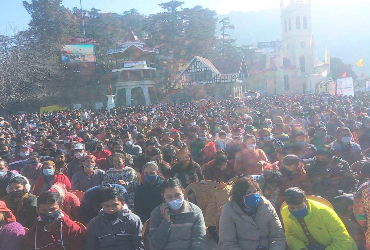 Himachal Republic Day 2021 Celebration Photos: Himachal painted in patriotic colors, see the pictures of Republic Day 2021