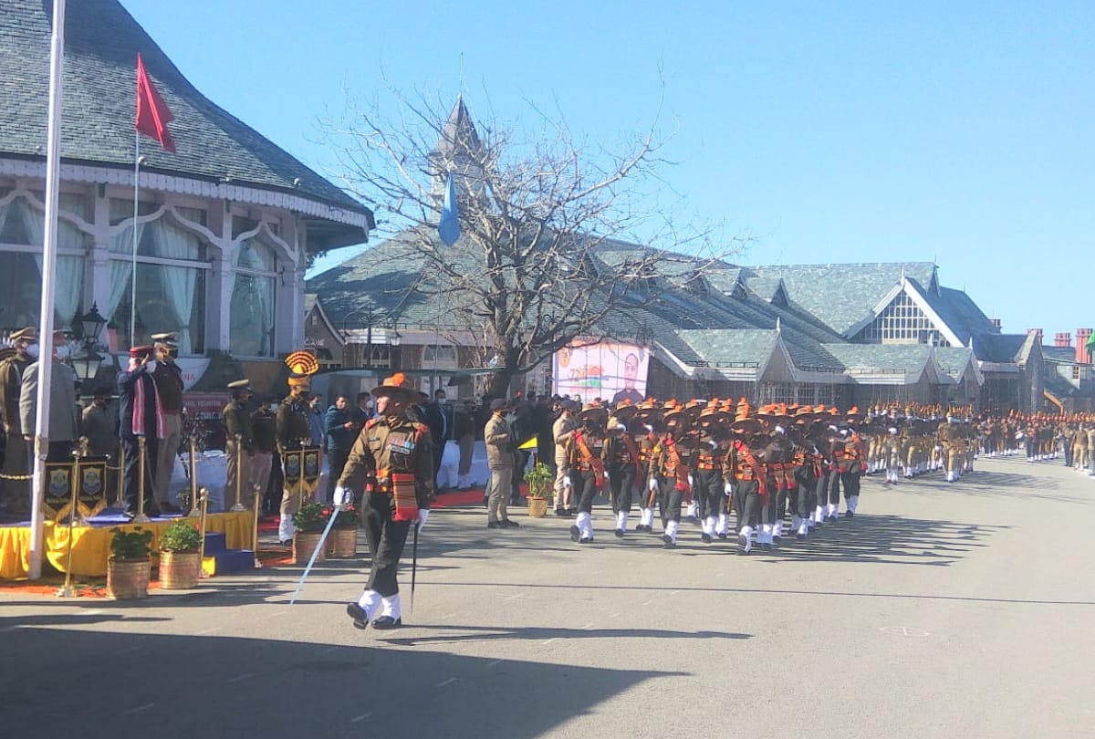 Himachal Republic Day 2021 Celebration Photos: Himachal painted in patriotic colors, see the pictures of Republic Day 2021