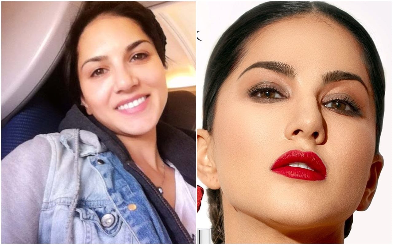 Sunny Leone Looks Her Sexiest Best in No Makeup Look