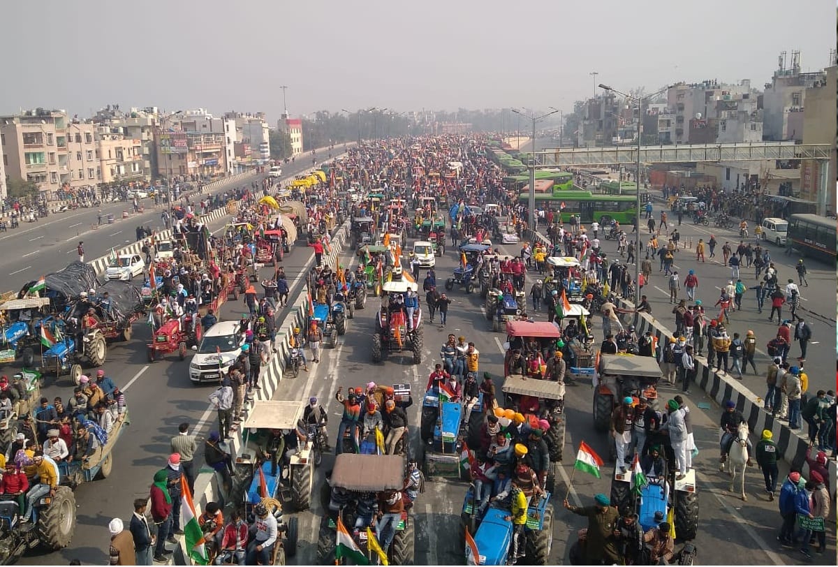 Tractor Rally Route on Republic Day 2021 News Updates farmers tractor rally today live updates republic day 26 jan 2021 kisan andolan news in hindi