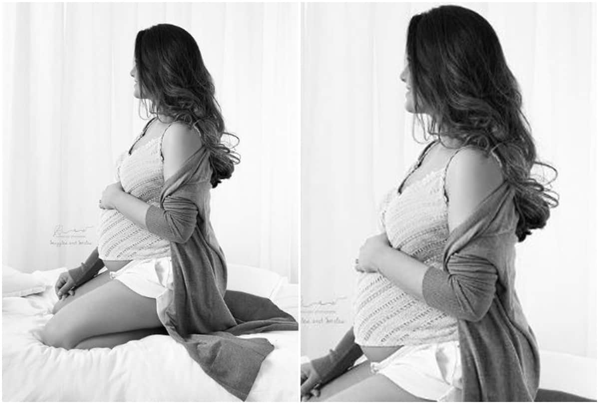 Anita hassanandani Flaunts Baby Bump In Latest Photo With Beautiful Poem On Motherhood