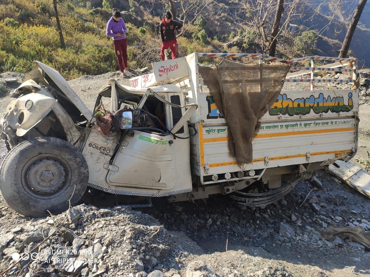 two person injured in jeep accident chamba pathankot highway