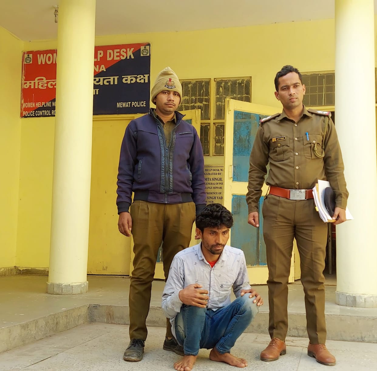 accused arrested in robbery case by showing fake advertisement