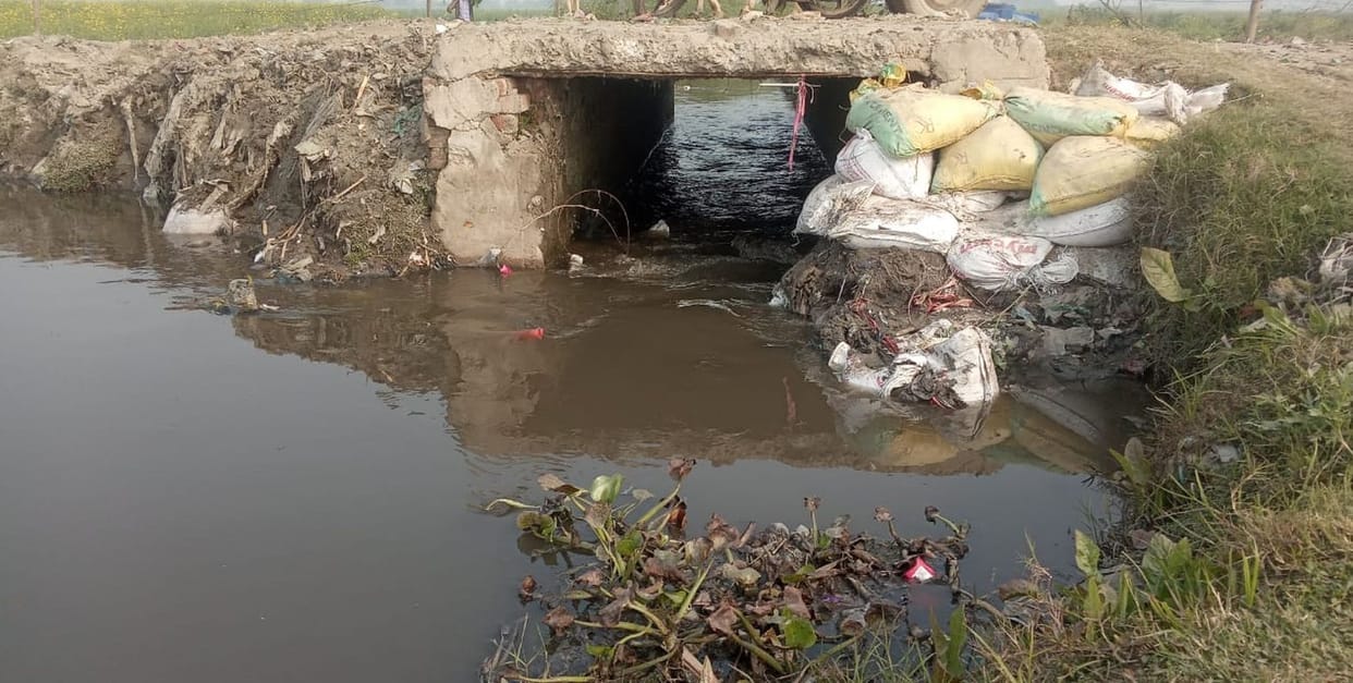 Ganges devotees will get rid of water from the water of drains