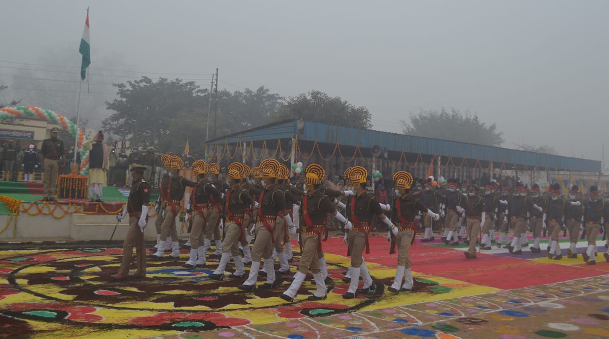 Hathras: Republic Day celebrated with great fanfare in schools and colleges