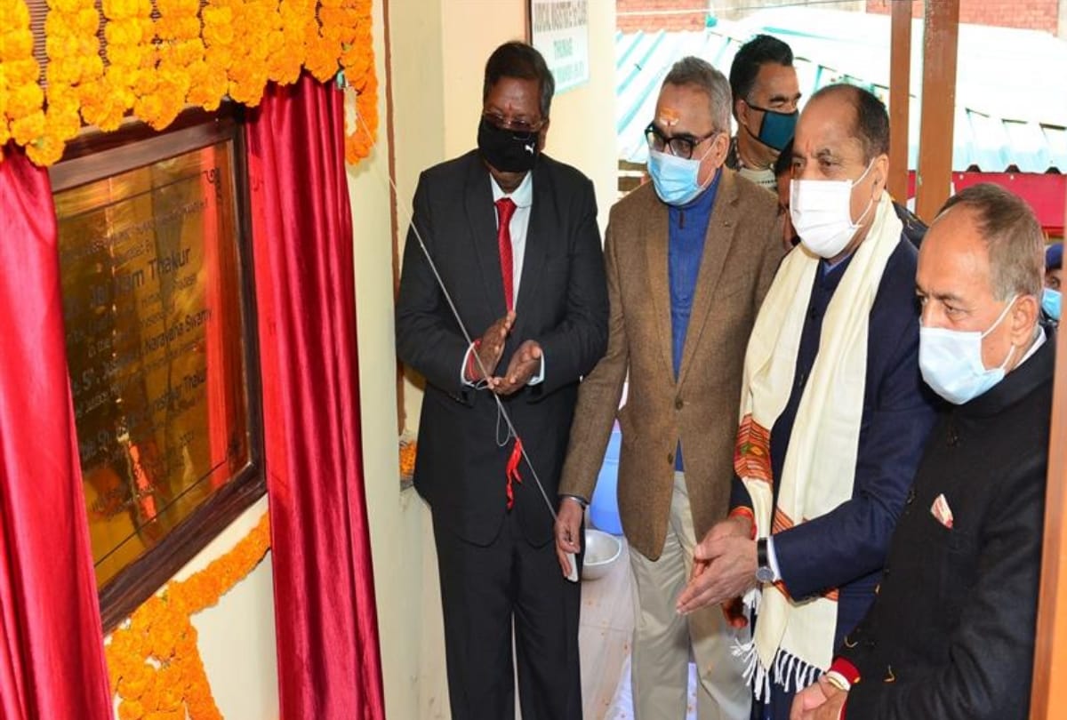 CM Jairam Thakur inaugurated Court of Civil Judge-cum-JMIC Thunag in Mandi