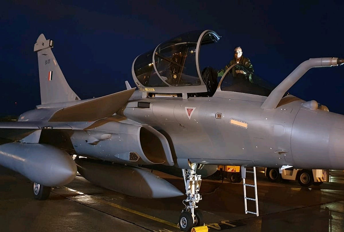 3rd batch of 3 Rafale aircraft landed at an IAF base a short while ago