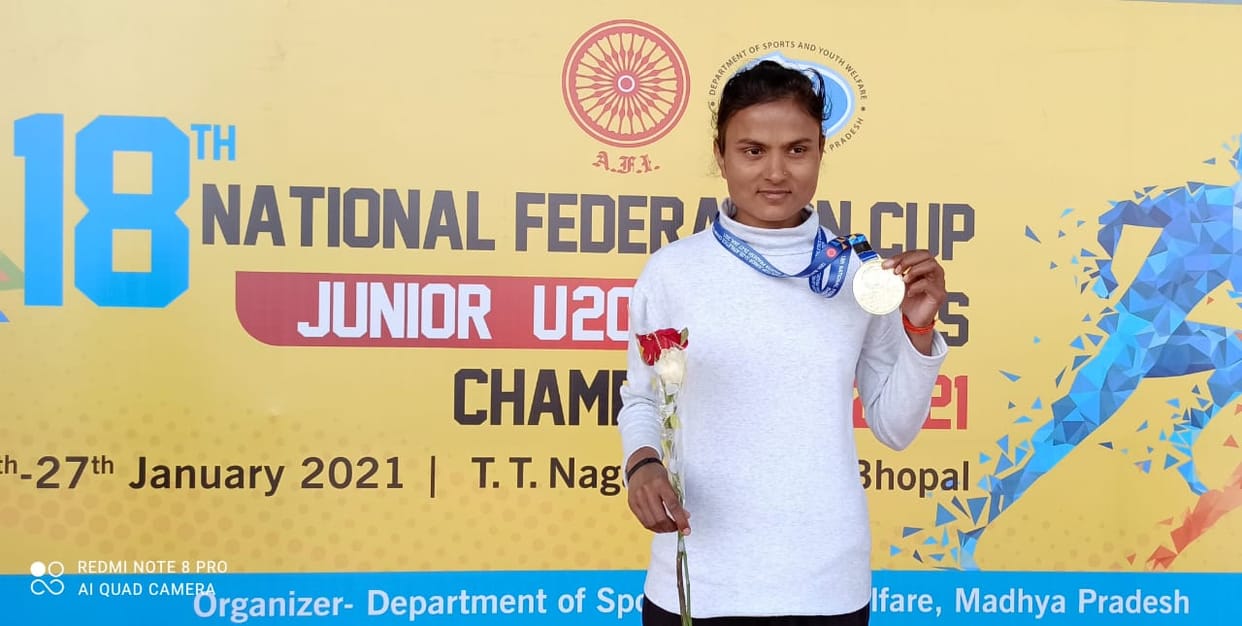 uttarakhand news : reshma patel sets national record in ten thousand meter walk race