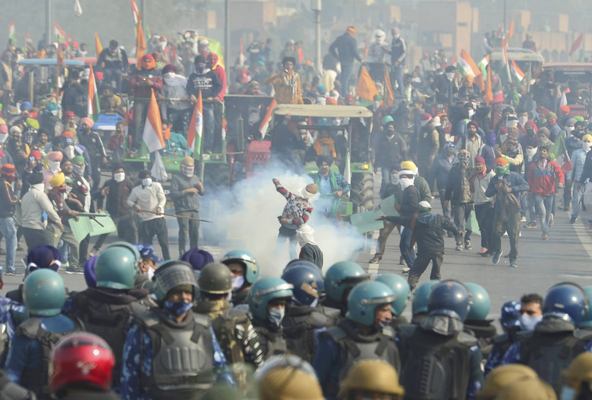 The people of Muzaffarnagar were involved in Lal Kila violence in Delhi