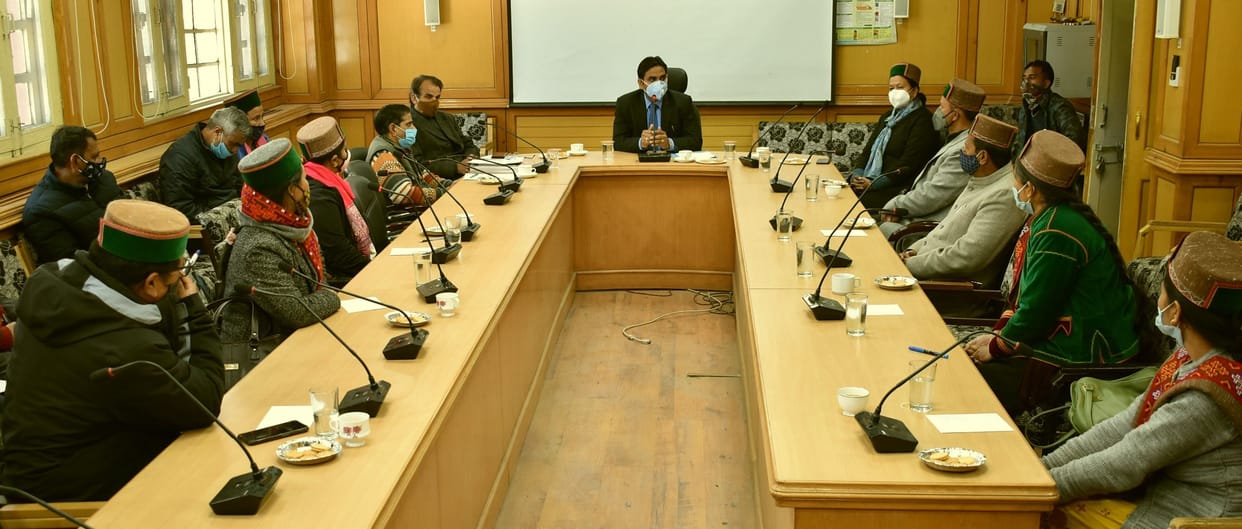 zila parishad representative took oath in Rekangpeo