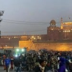 लाल किला।