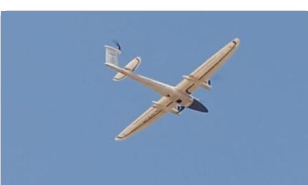 Survey of India team carried out drone survey of Sonbhadra's population area