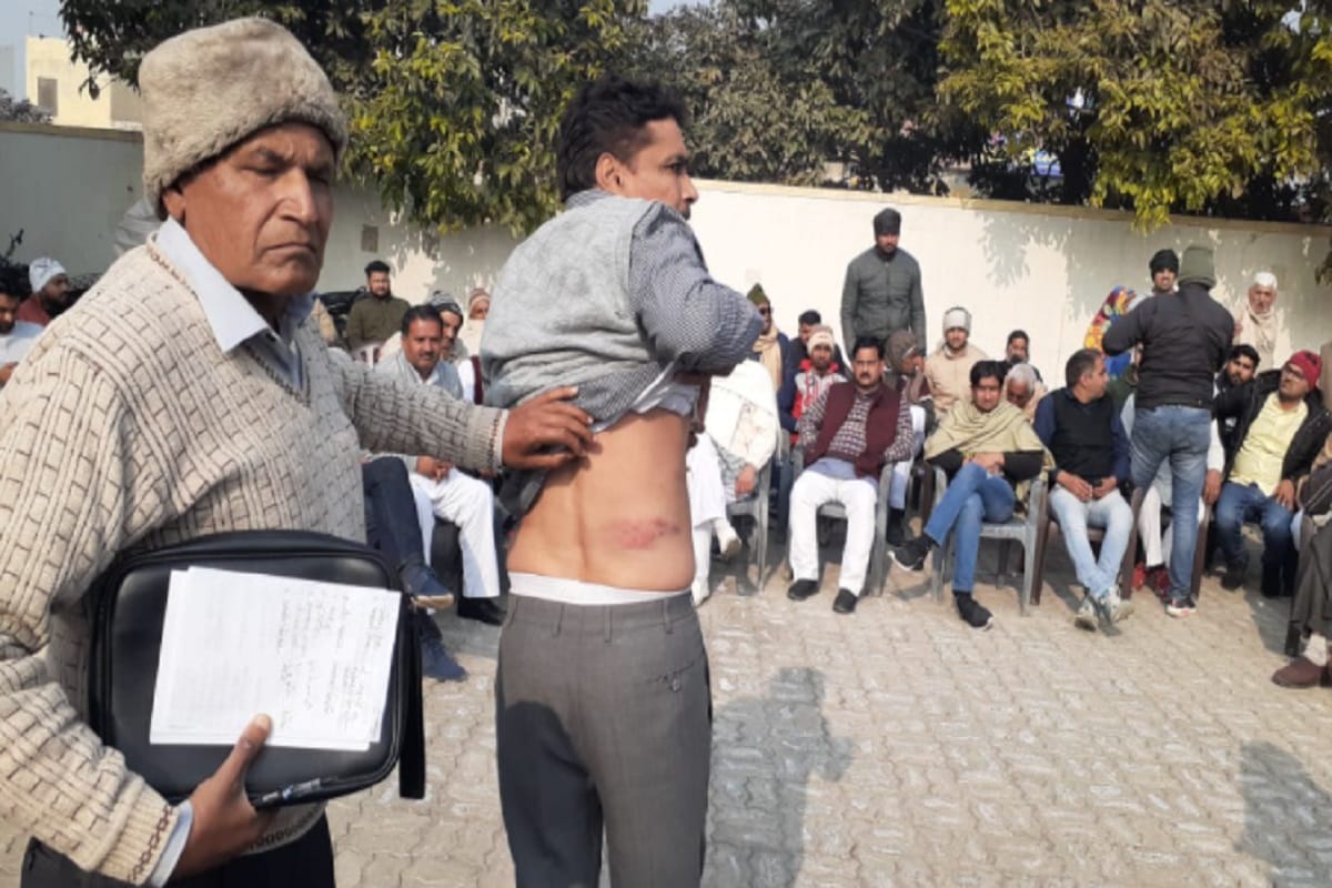 Baghpat farmers protest update, Policeforce has been deployed in Baraut