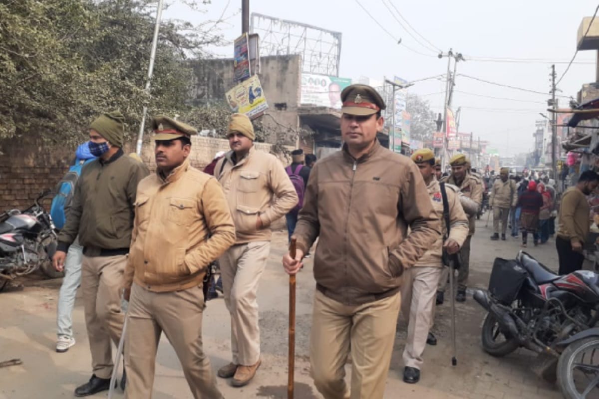 Baghpat farmers protest update, Policeforce has been deployed in Baraut