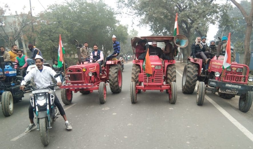 Police did not allow SP's tractor rally