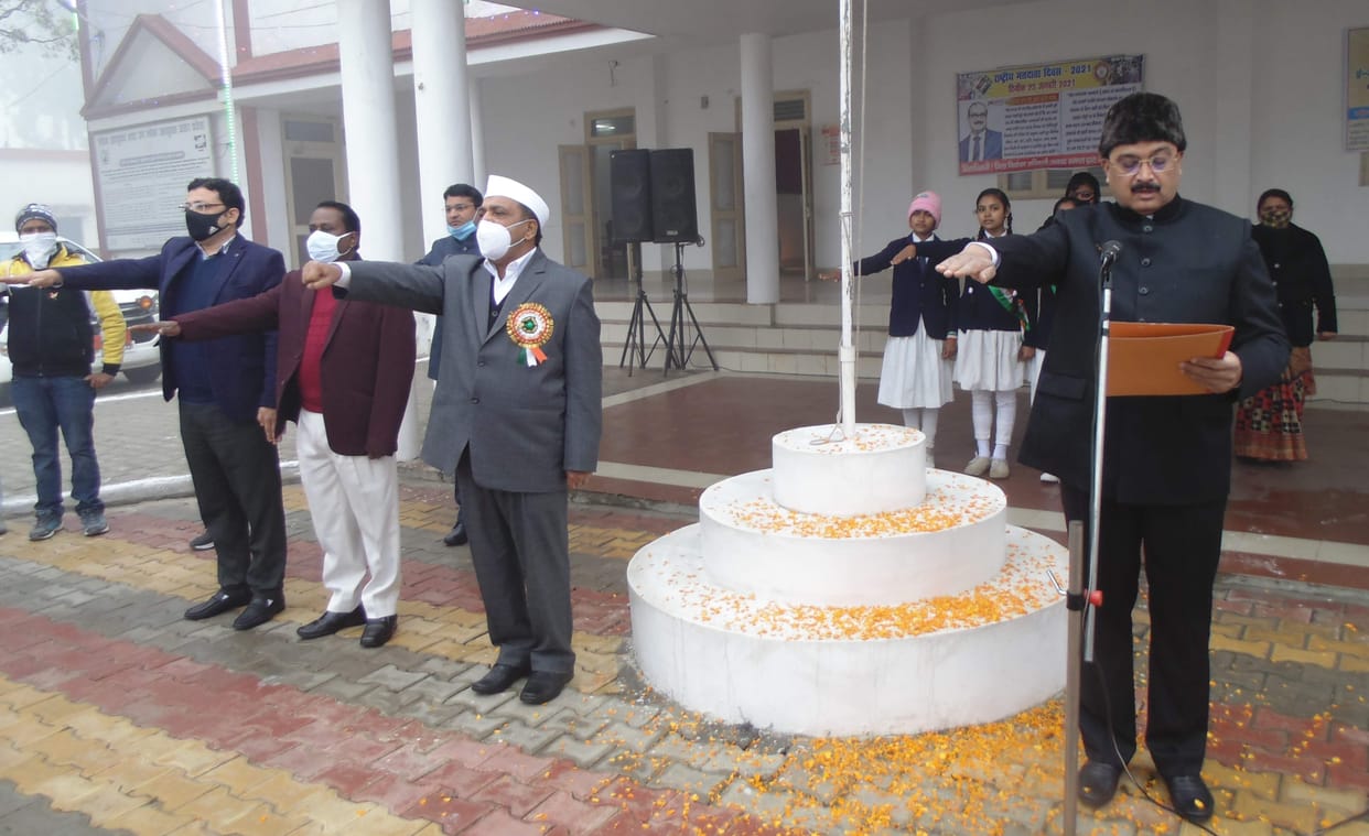 26 janurry in bahajoi chandausi