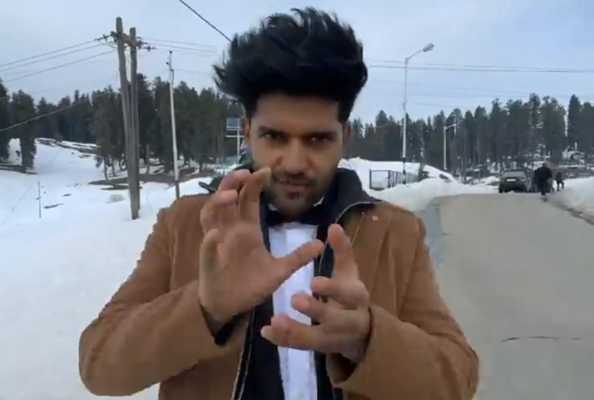 Guru Randhawa suffers from nose bleeding during Shoot in Kashmir
