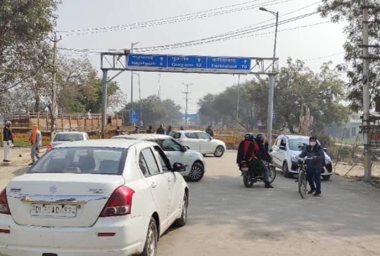Kisan Andolan News: Police put barricades on all roads of Delhi border