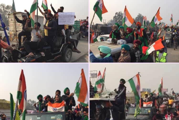 Kisan Andolan: Farmers held Sadbhavana Tiranga Yatra in Sonipat