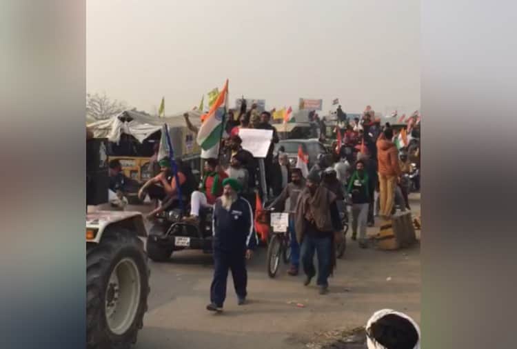 Kisan Andolan: Farmers held Sadbhavana Tiranga Yatra in Sonipat