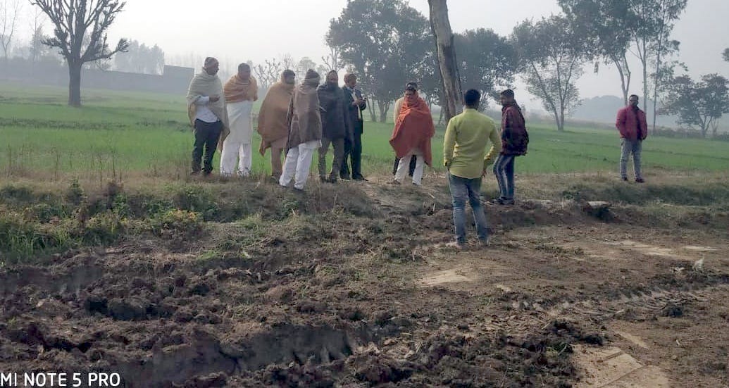Authority officials got possession of land in Balwa village