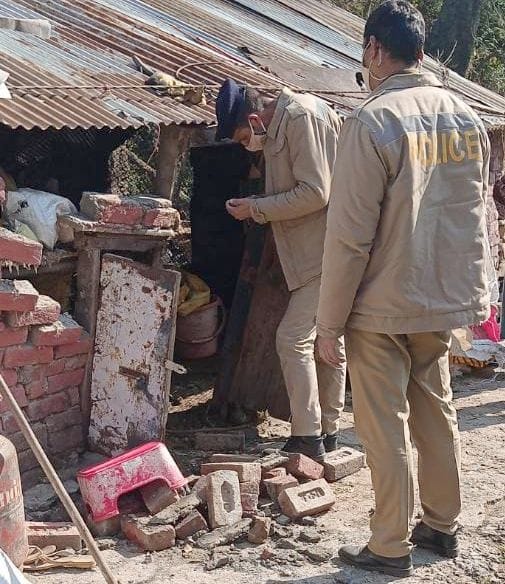 cow died in fire inccident hardaspura chamba