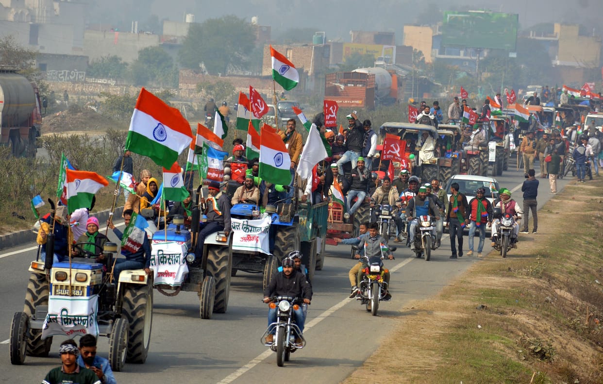 tractor parade