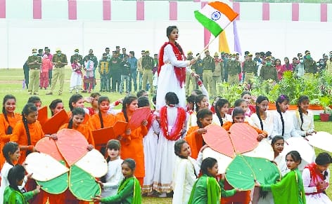 Republic Day parade was held with pride