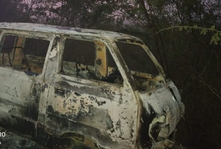 Haryana: Car rider burnt alive