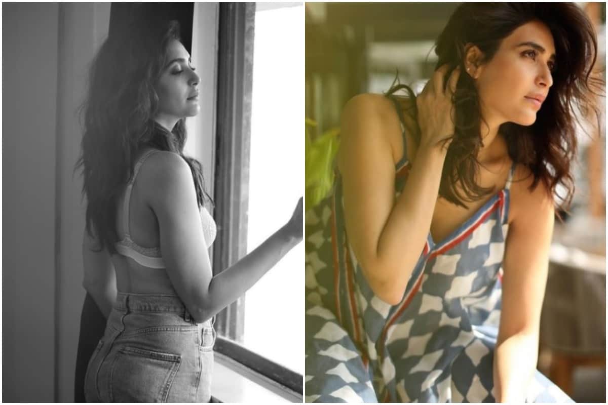 karishma tanna black and white photoshoot bold look viral