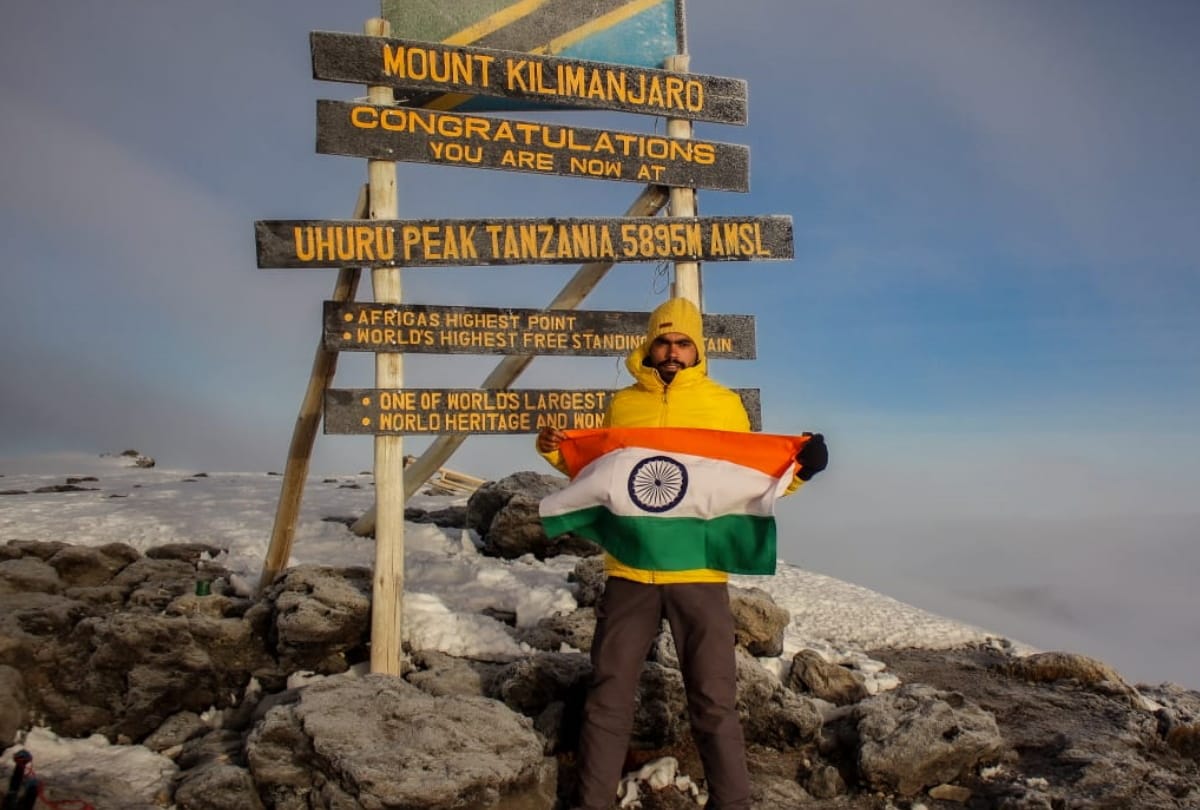gorakhpur mountaineer nitish singh special story
