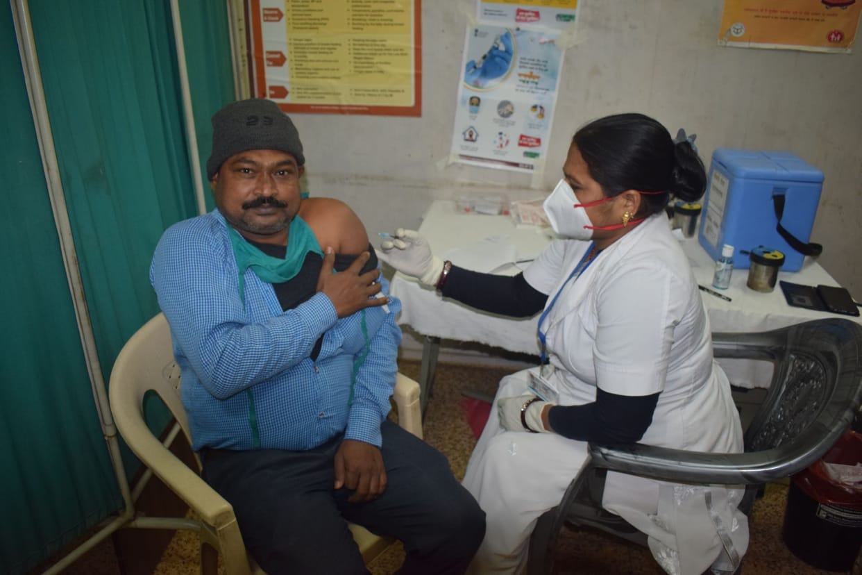 vaxination in Mainpuri