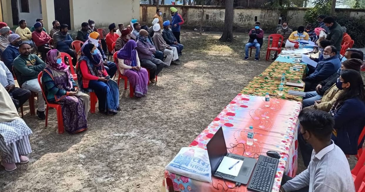 'Administration at your door' reaches remote village Saraunja