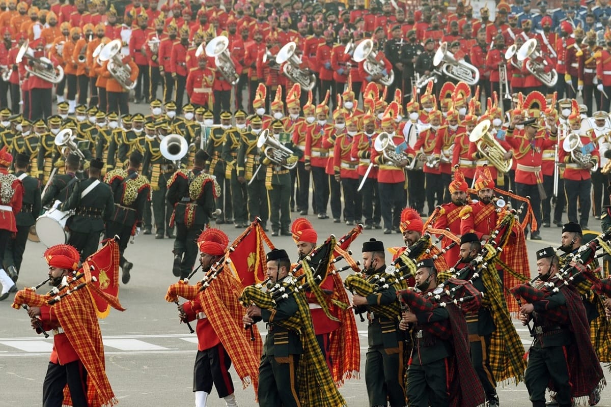 Beating Retreat Ceremony 2021 in Delhi News: Beating Retreat Ceremony At Vijay Chowk, President Ram Nath Kovind, PM Narendra Modi attended