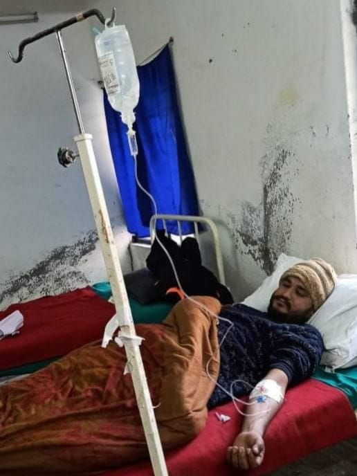 Hunger strike deteriorates, admitted to hospital