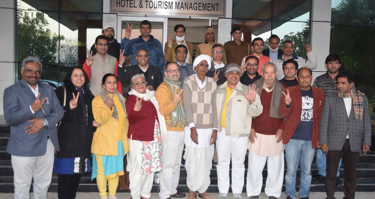 Dr. Vikas Siwach became the head of the teacher's union for the fifth time in MDU
