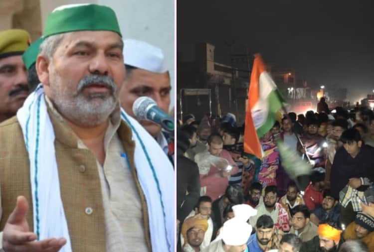 Villagers jam Jind-Chandigarh Highway in support of farmer leader Rakesh Tikait