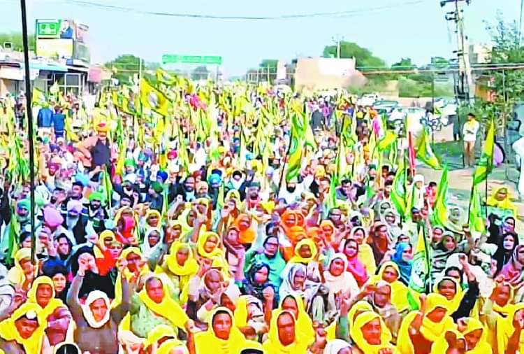 Kisan Andolan: Panchayat will impose penalty on people who do not go to Kisan Andolan