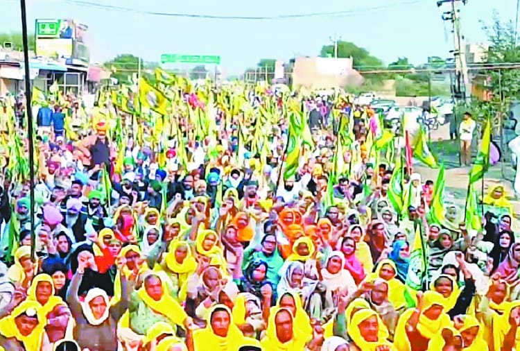 Kisan Andolan: Panchayat will impose penalty on people who do not go to Kisan Andolan
