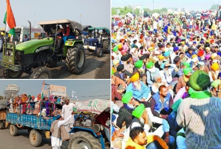Kisan Andolan News: Farmers again reached at kundli border